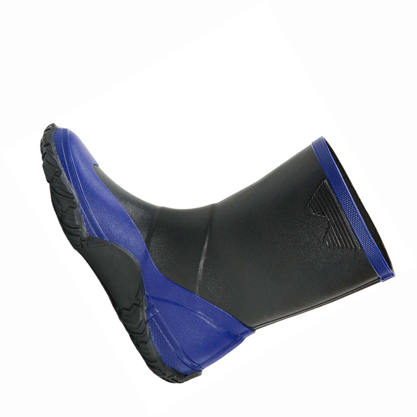 Kids' Muck Forager Rubber Boots Black Blue | AU813VNDE