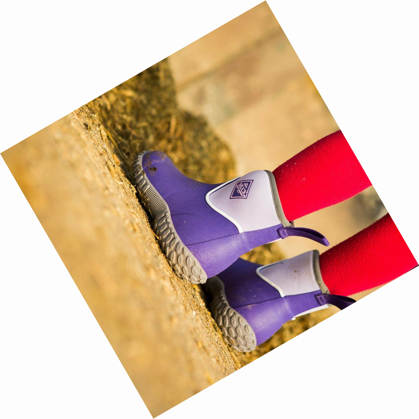 Kids' Muck Muckster II Boots Purple | AU617QVFU