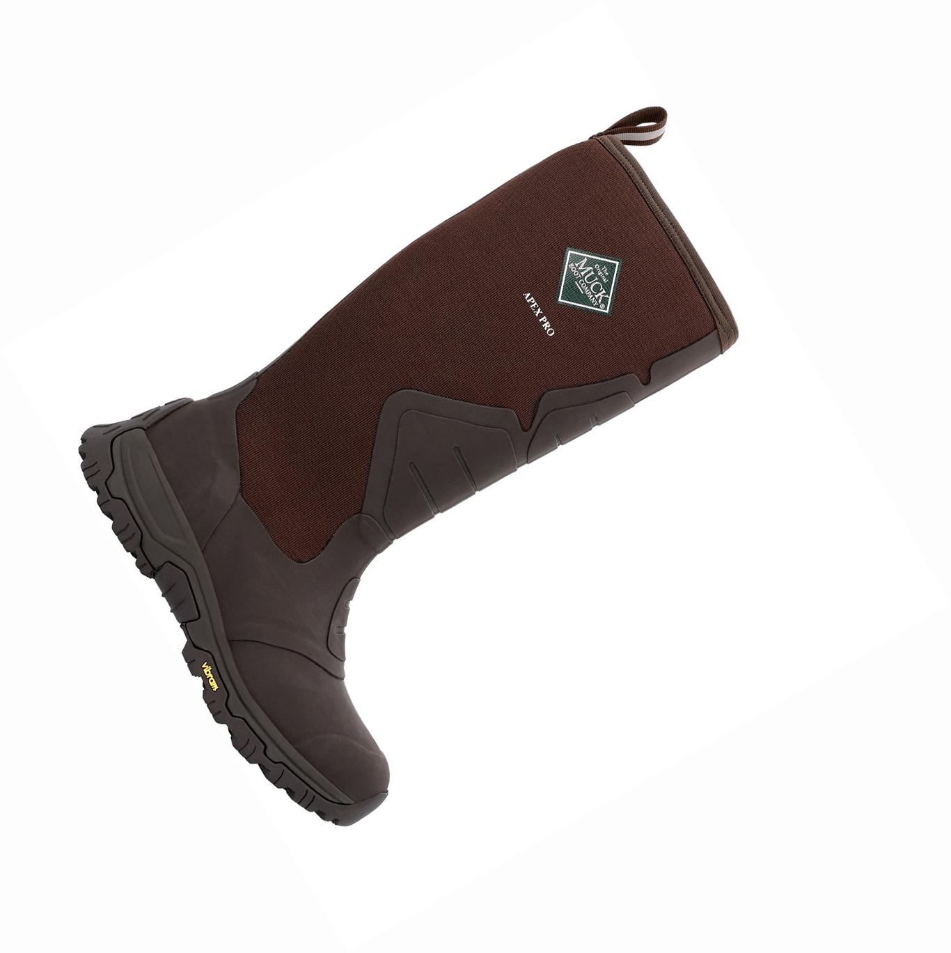 Men's Muck Apex Rubber Boots Brown | AU027TYXL