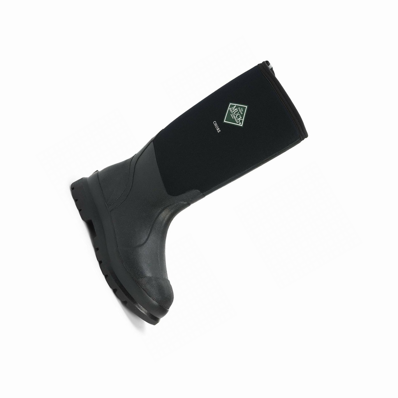 Men's Muck Chore Classic Tall Boots Black | AU703SPUA