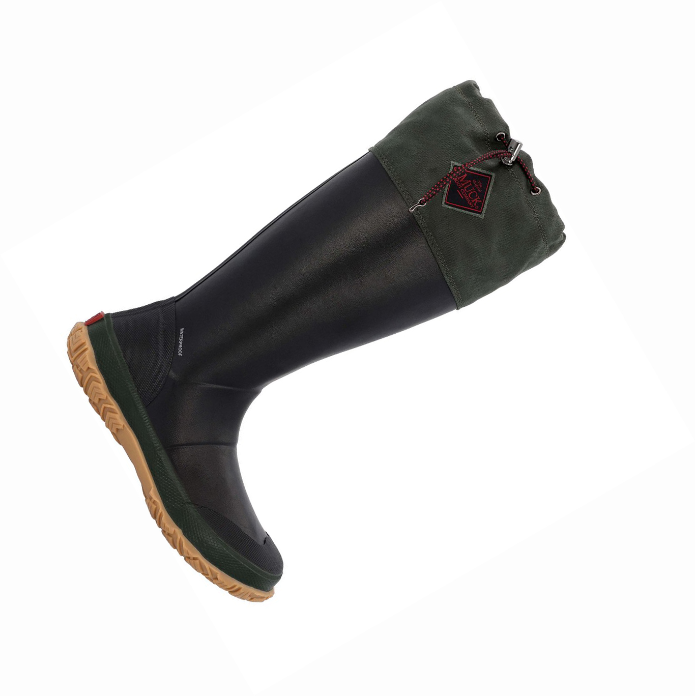 Men's Muck Forager Rubber Boots Black | AU408FLCD