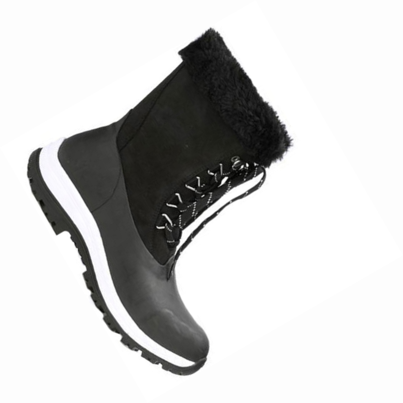 Women's Muck Apres Winter Boots Black | AU718PJQD