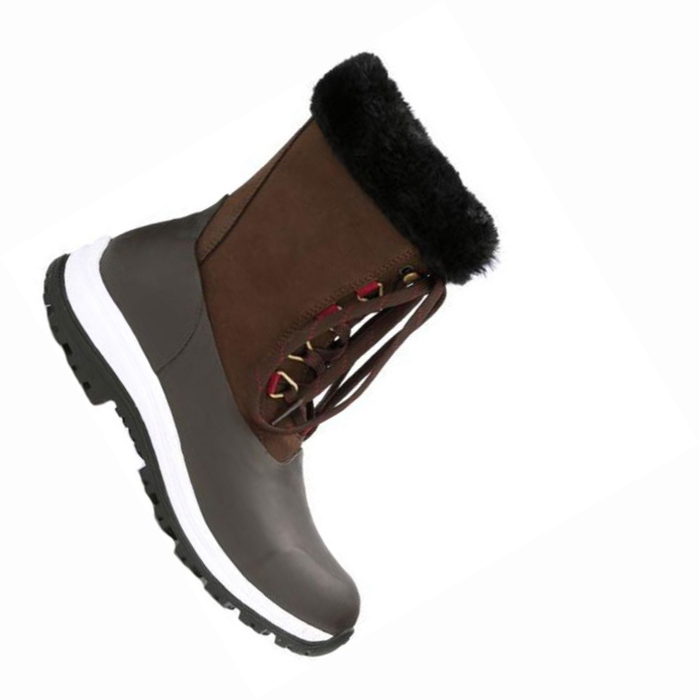 Women's Muck Apres Winter Boots Brown | AU754IJFH