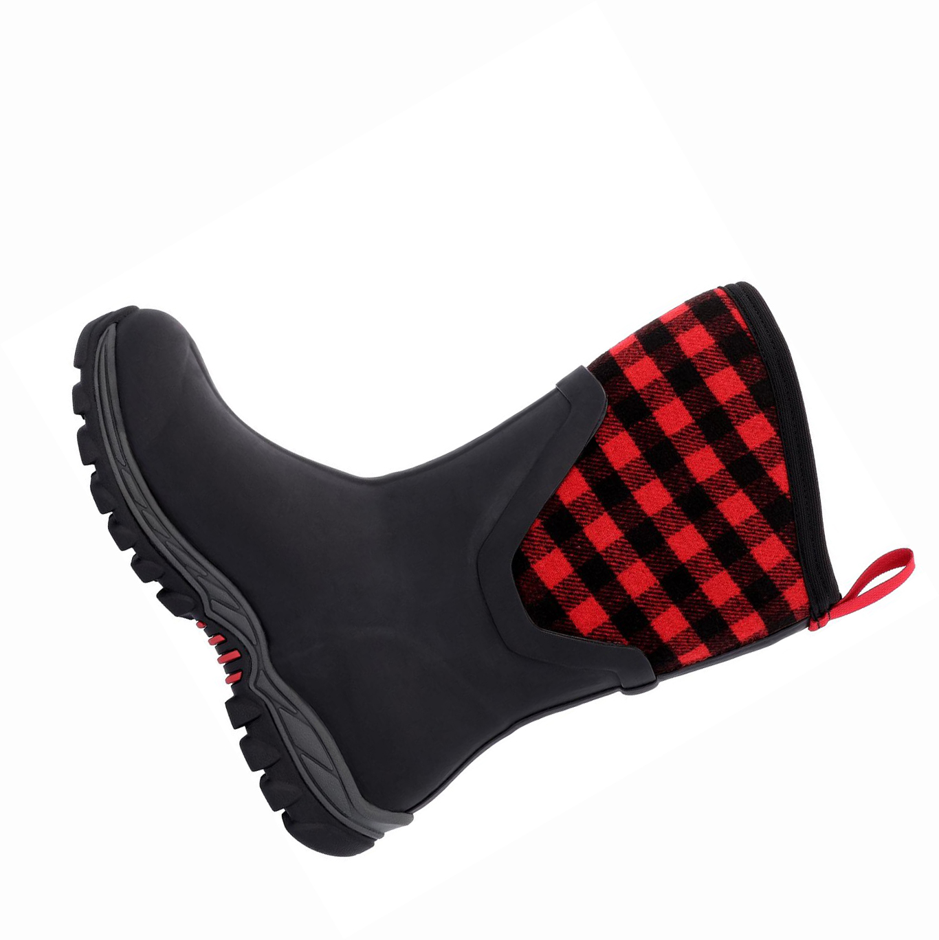 Women's Muck Arctic Winter Boots Black Red | AU706XHFA