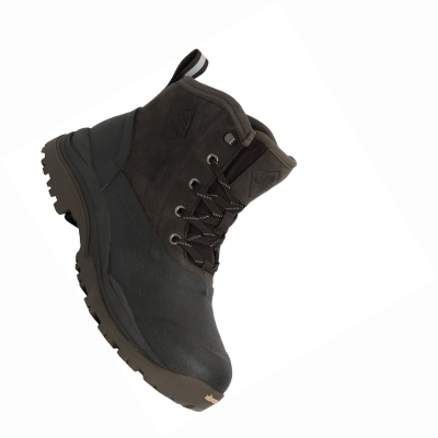 Men's Muck Arctic Winter Boots Brown | AU914PJZE