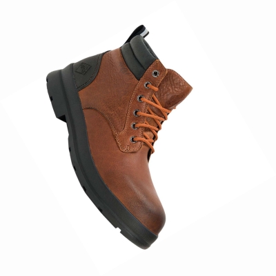 Men's Muck Chore Safety Boots Caramel | AU174JZCK