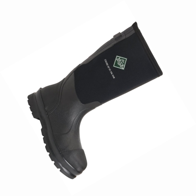 Men's Muck Chore Work Boots Black | AU536ERAJ