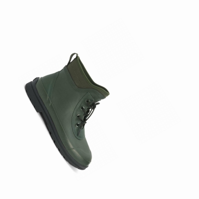 Men's Muck Originals Lace Up Short Boots Green | AU571CTUM