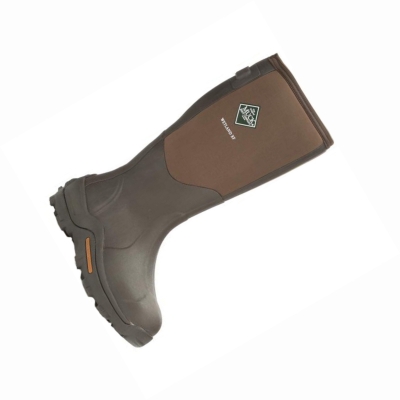 Men's Muck Wetland Hunting Boots Brown | AU402THQP