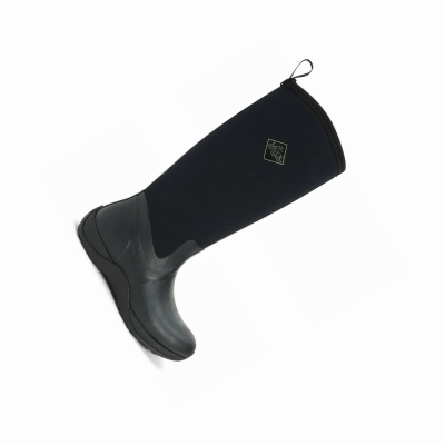 Women's Muck Arctic Adventure Wide Calf Boots Black | AU490EYSD