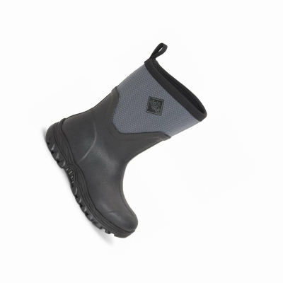 Women's Muck Arctic Sport II Short Boots Black Grey | AU673TBXH