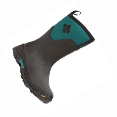 Women's Muck Arctic Winter Boots Black Blue | AU715KXFS