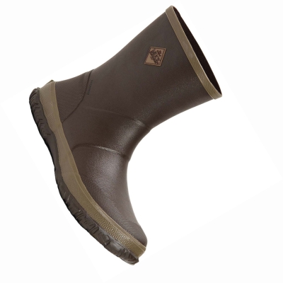 Women's Muck Forager Rubber Boots Brown | AU614CWJT