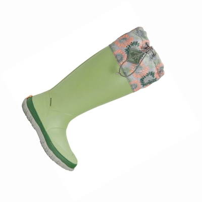 Women's Muck Forager Rubber Boots Green | AU476HUEN