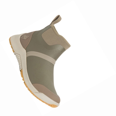 Women's Muck Outscape Rubber Boots Brown | AU780MUIJ